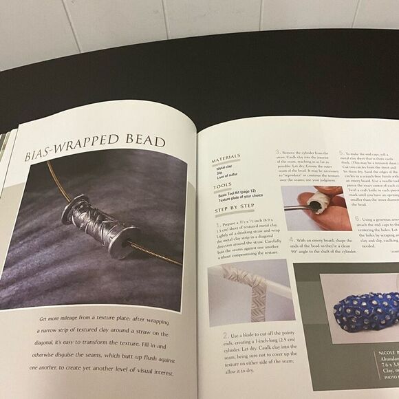 Barbara Becker Simon Metal Clay Beads Lark Jewelry Book - Picture 6 of 12